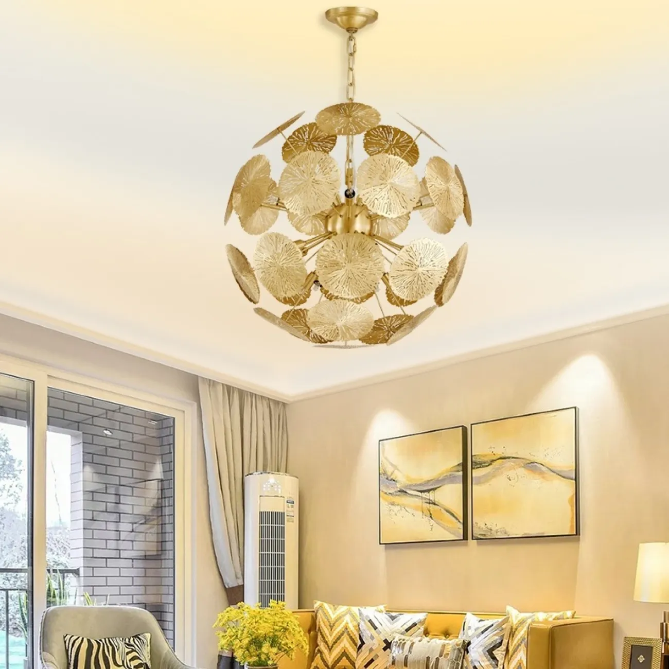 Подвесная люстра INCA BALL D81 от ImperiumLoft