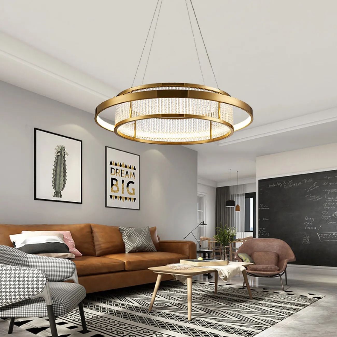 Подвесная люстра SVANA D80 от ImperiumLoft