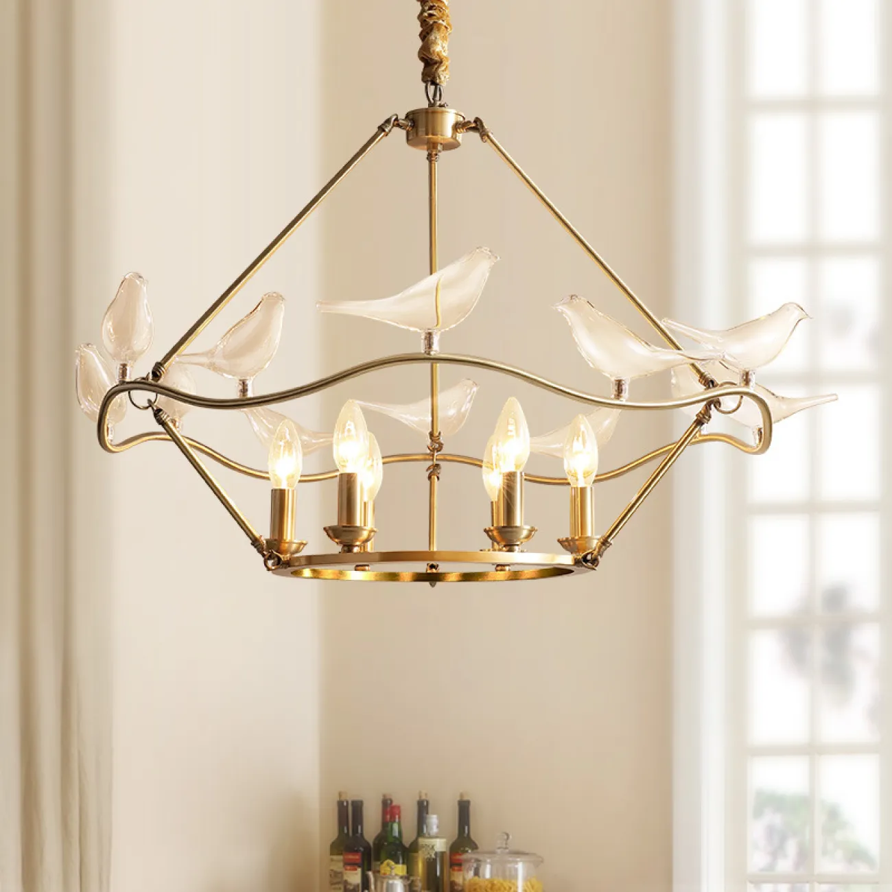 Потолочная люстра WALNY от ImperiumLoft