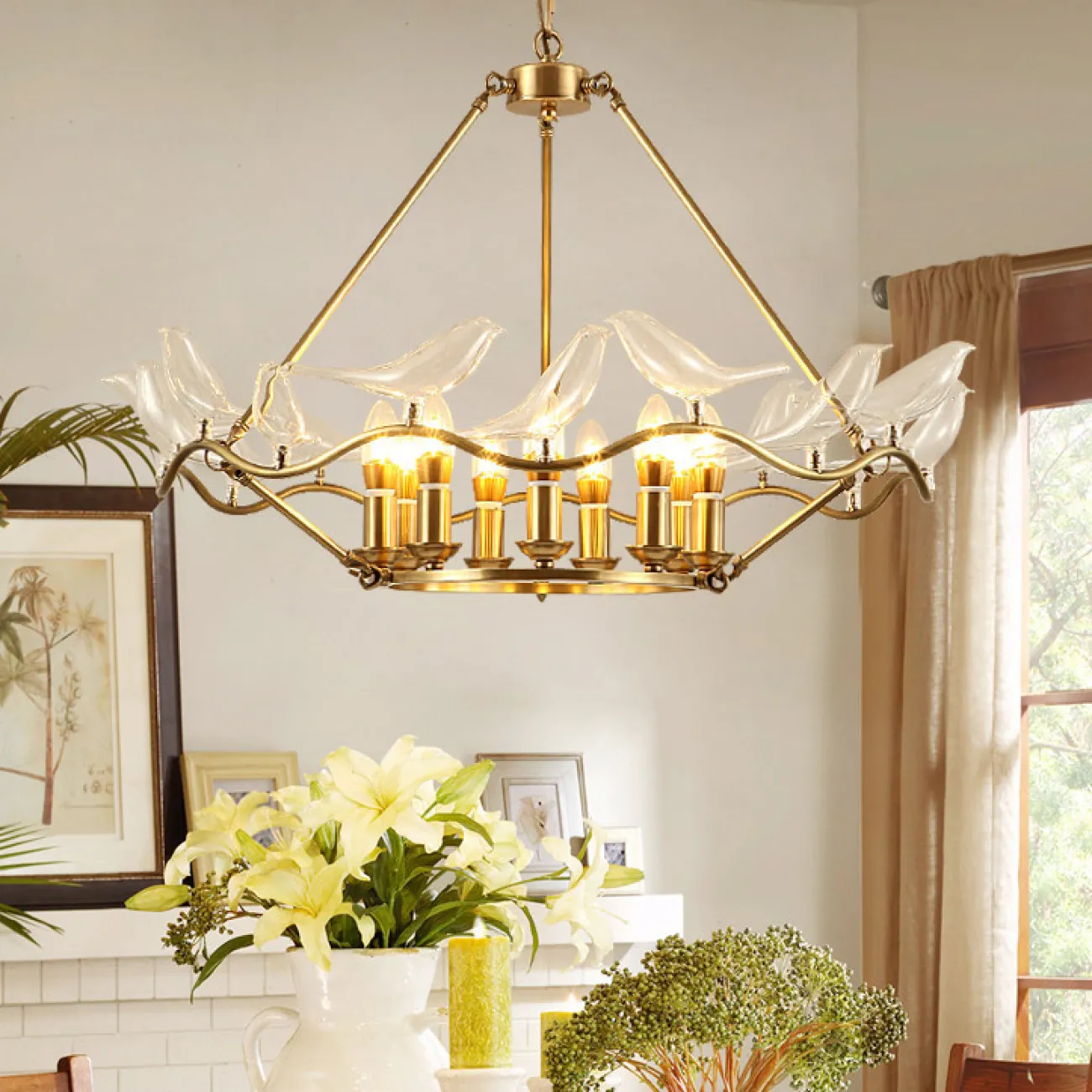 Потолочная люстра WALNY от ImperiumLoft