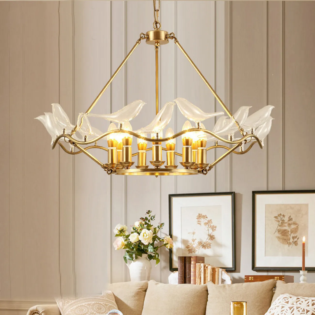 Потолочная люстра WALNY от ImperiumLoft