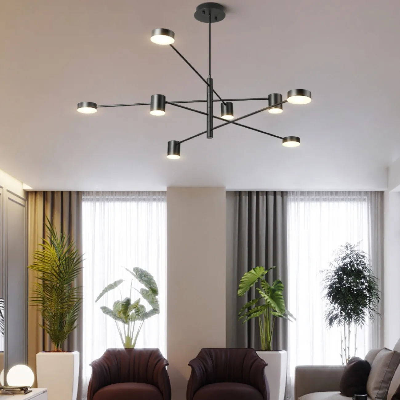 Люстра MOTVIKT White 8 от ImperiumLoft