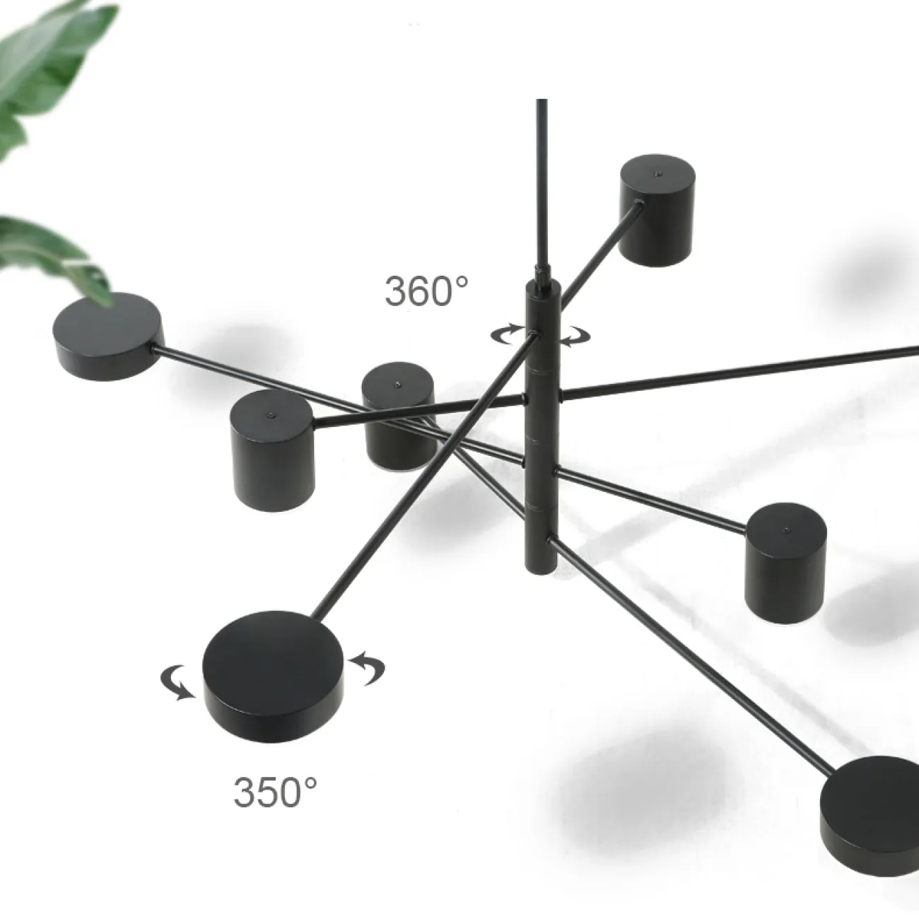 Люстра MOTVIKT Black 4 от ImperiumLoft