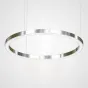 Люстра Light Ring Horizontal D100 Хром от ImperiumLoft