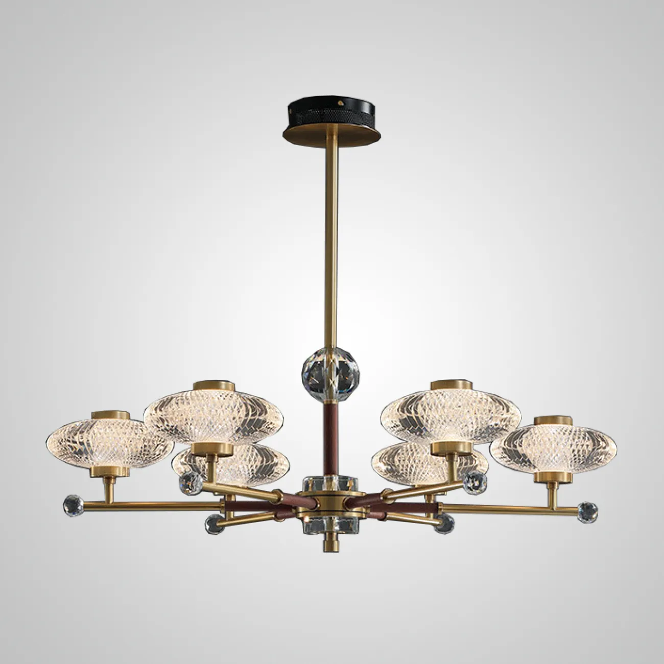 Потолочная люстра NICOL L10 Blue от ImperiumLoft