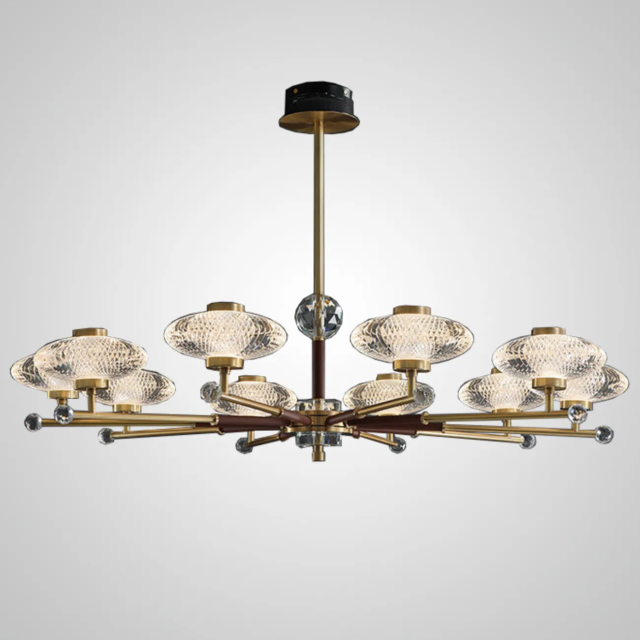 Потолочная люстра NICOL L10 Blue от ImperiumLoft