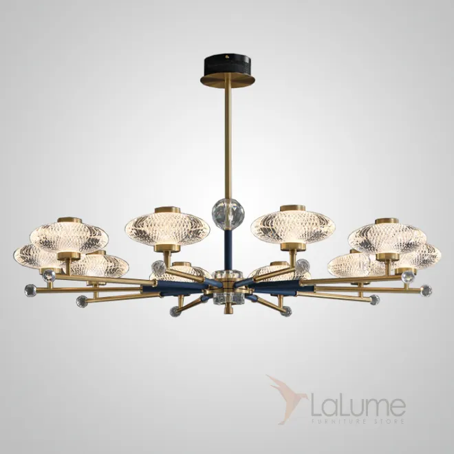 Потолочная люстра NICOL L10 Blue от ImperiumLoft