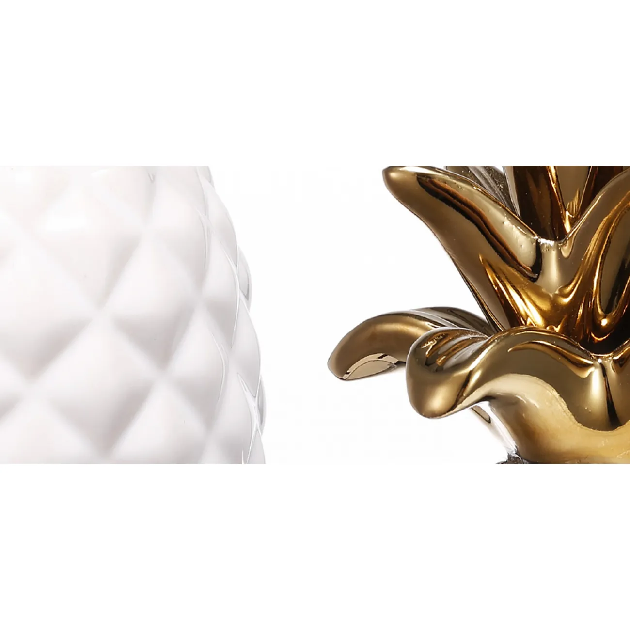Аксессуар Pineapple White & Gold от LaLume