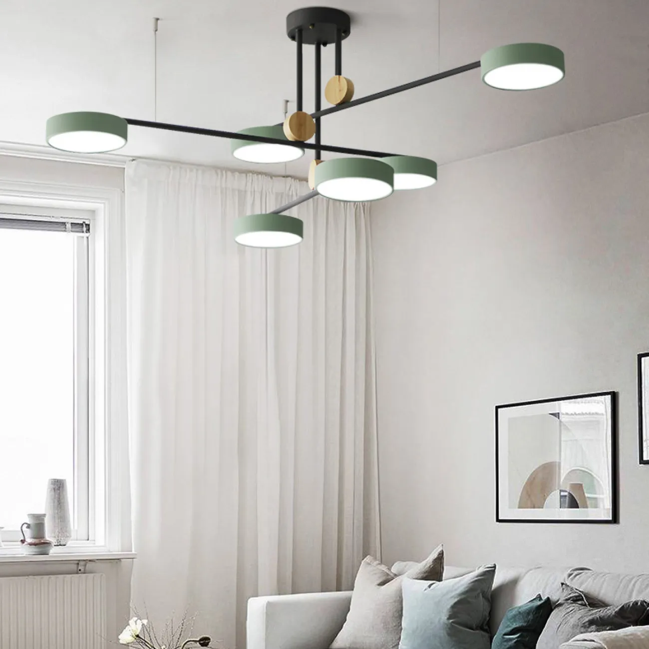 Люстра на штанге TECHNUM COLOR LED от ImperiumLoft