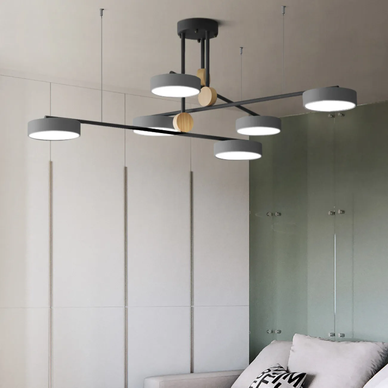 Люстра на штанге TECHNUM COLOR LED от ImperiumLoft