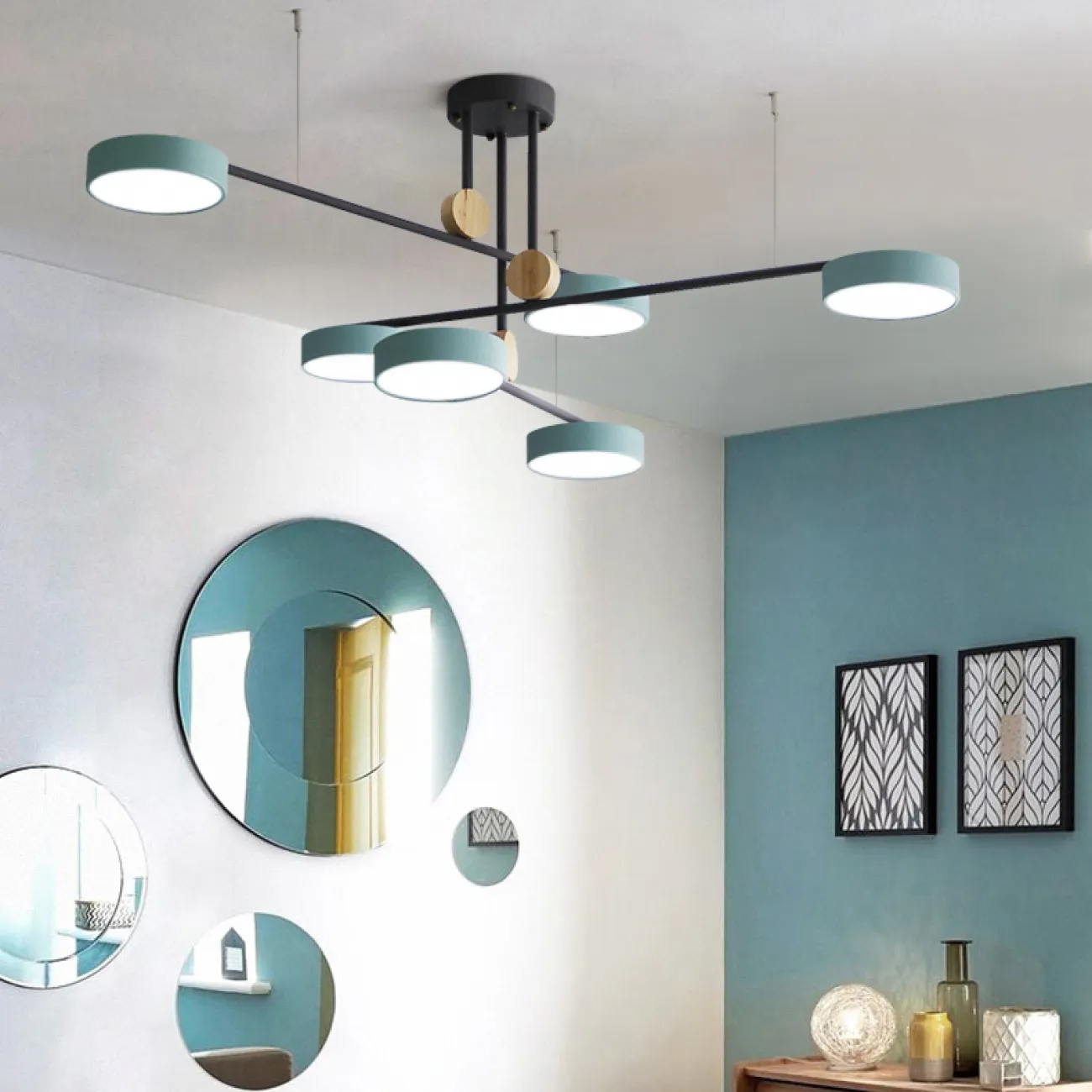 Люстра на штанге TECHNUM COLOR LED от ImperiumLoft