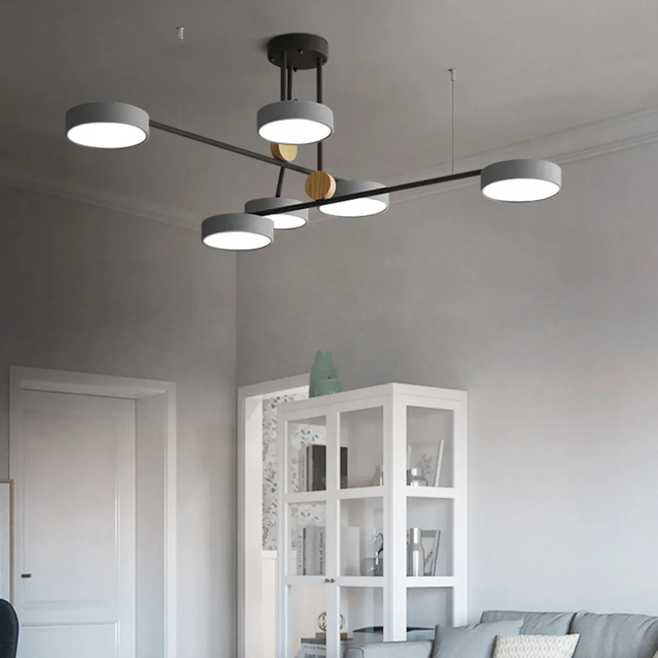 Люстра на штанге TECHNUM COLOR LED от ImperiumLoft