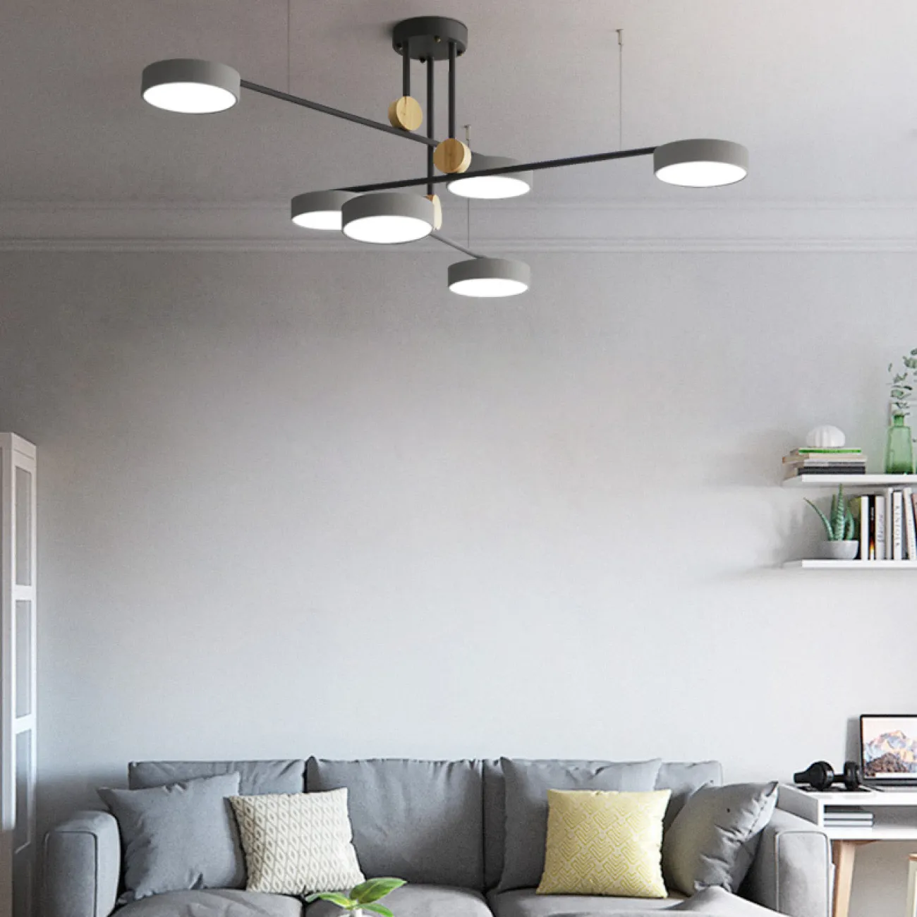 Люстра на штанге TECHNUM COLOR LED от ImperiumLoft