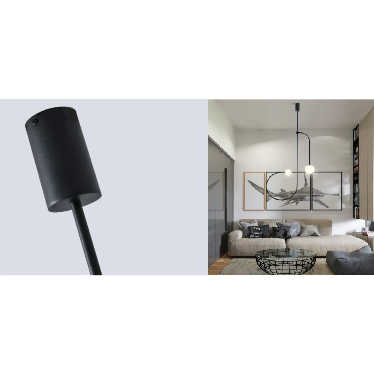 Люстра Fontana Amorosa Deluxe Black designed by Michael Anastassiades