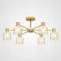 Потолочная люстра CORF B3 Yellow 6 lamps от ImperiumLoft