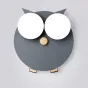 Настенный светодиодный светильник в виде совы с деревянными элементами и шаровидными матовыми плафонами ZOO