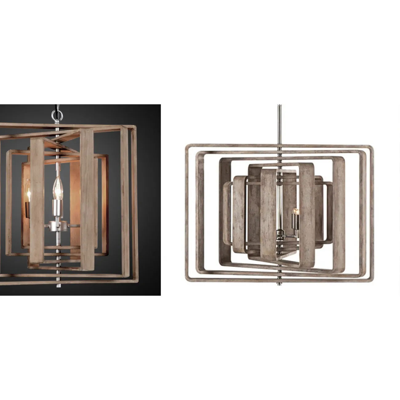 Люстра Contemporary 7 Layer Spiral Driftwood Chandelier Light от LaLume
