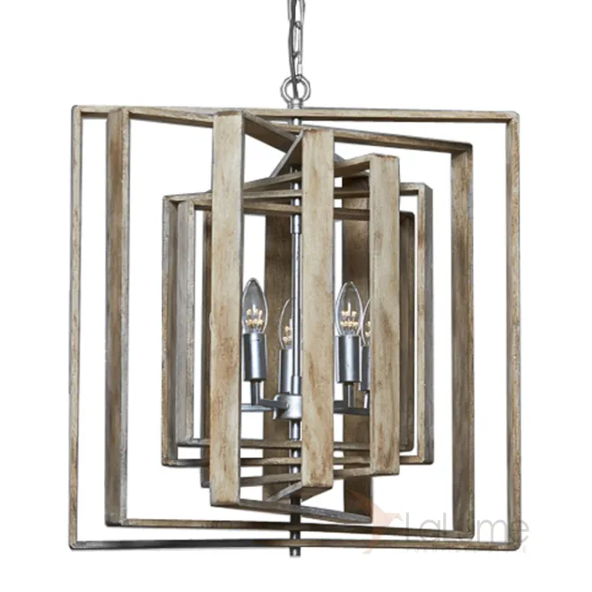 Люстра Contemporary 7 Layer Spiral Driftwood Chandelier Light от LaLume