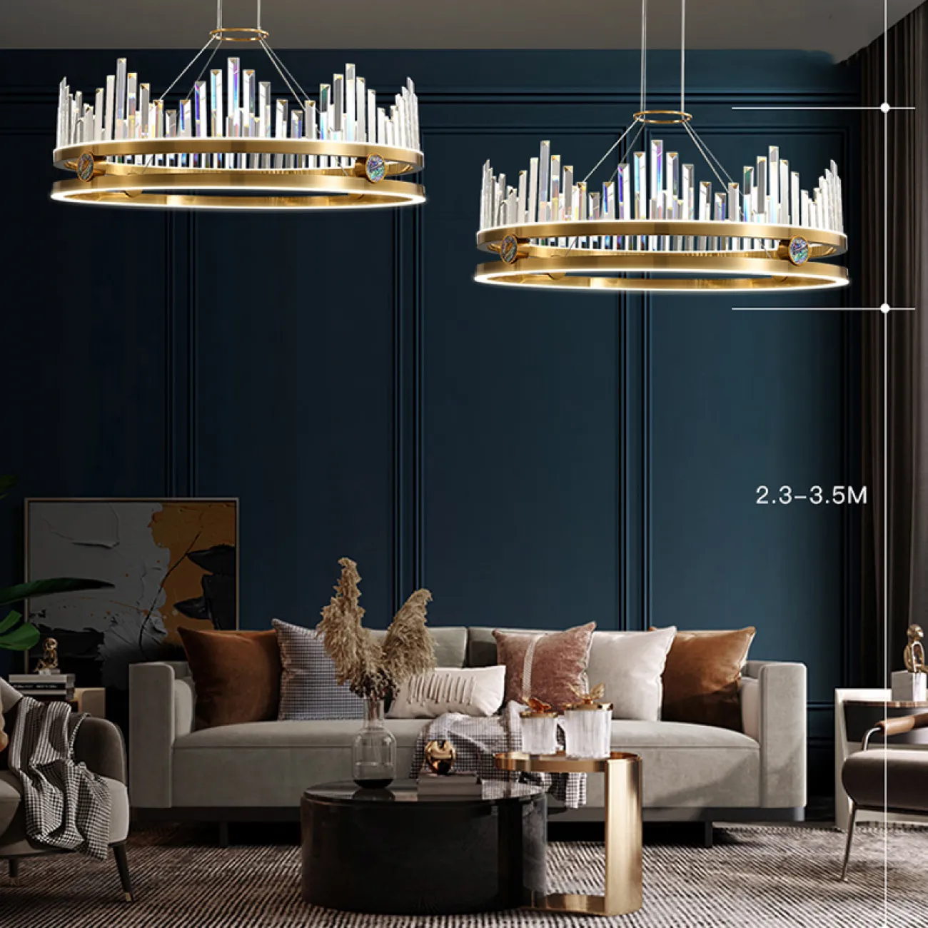 Подвесная люстра IMPERIUM D80 от ImperiumLoft