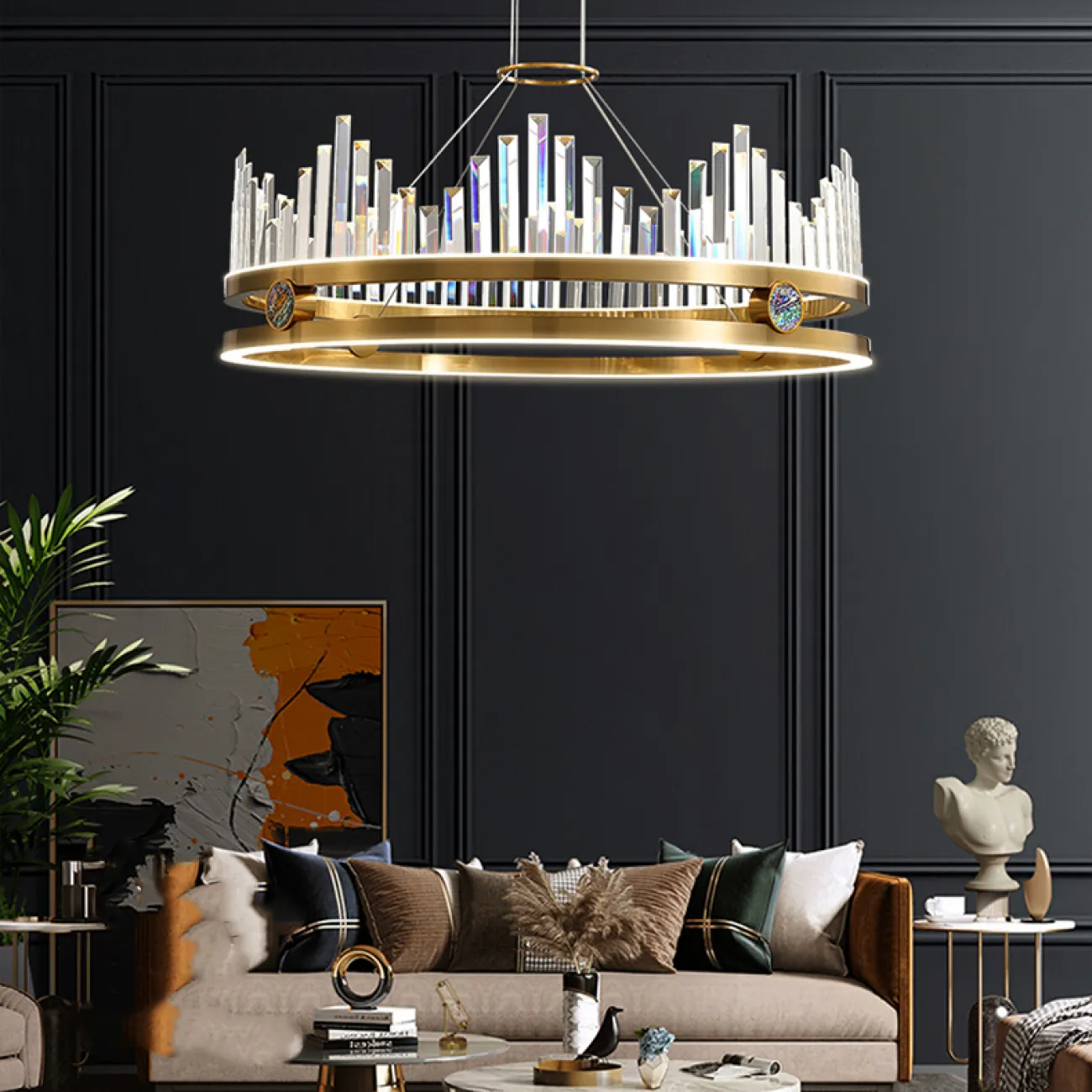 Подвесная люстра IMPERIUM D80 от ImperiumLoft