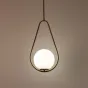 Подвесной светильник HOOP DROP Brass от ImperiumLoft