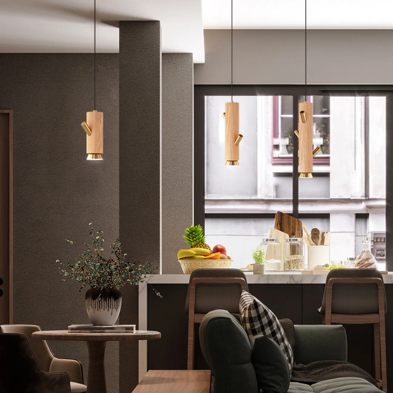 Подвесной светильник ASKUM H32 от ImperiumLoft