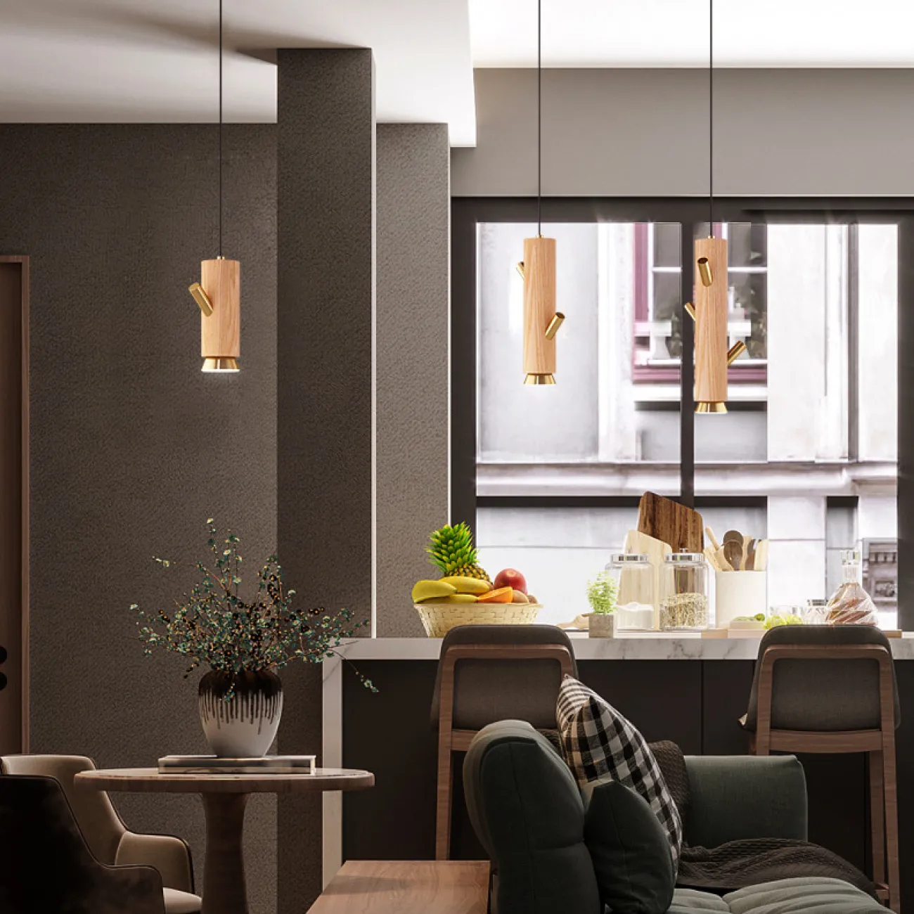 Подвесной светильник ASKUM H27 от ImperiumLoft