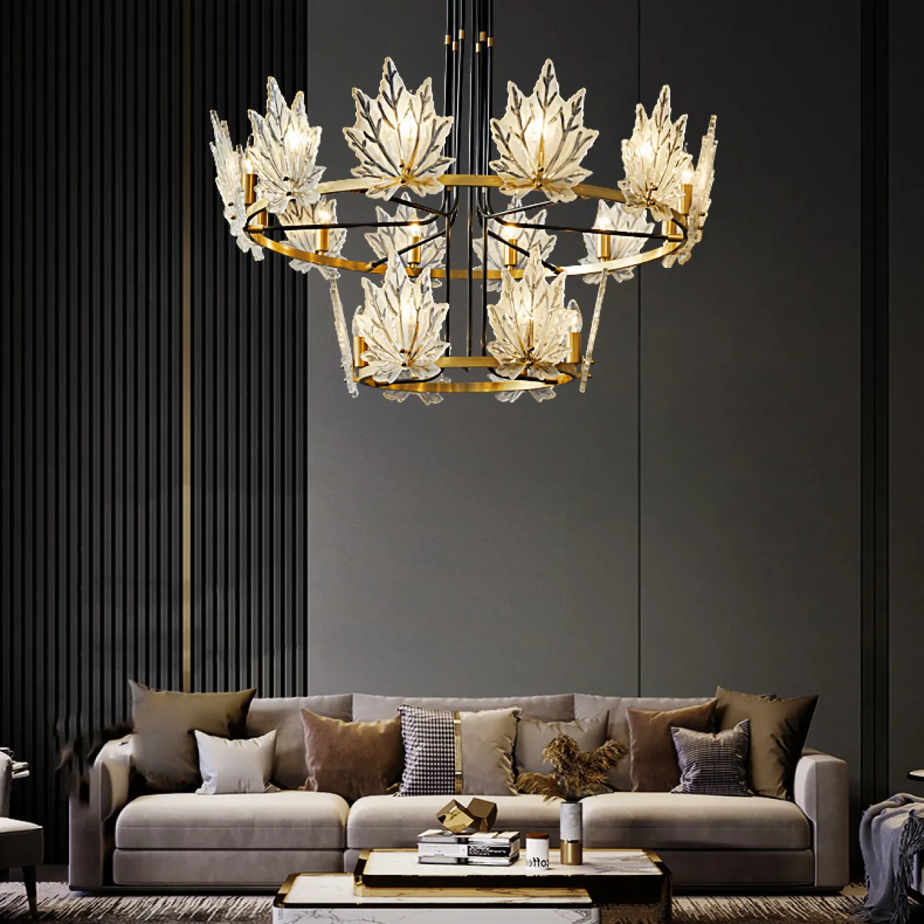 Потолочная люстра KARANDA D100 от ImperiumLoft