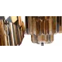Настольная лампа 1920S Odeon Cognac Glass Table Lamp Three-Level от LaLume