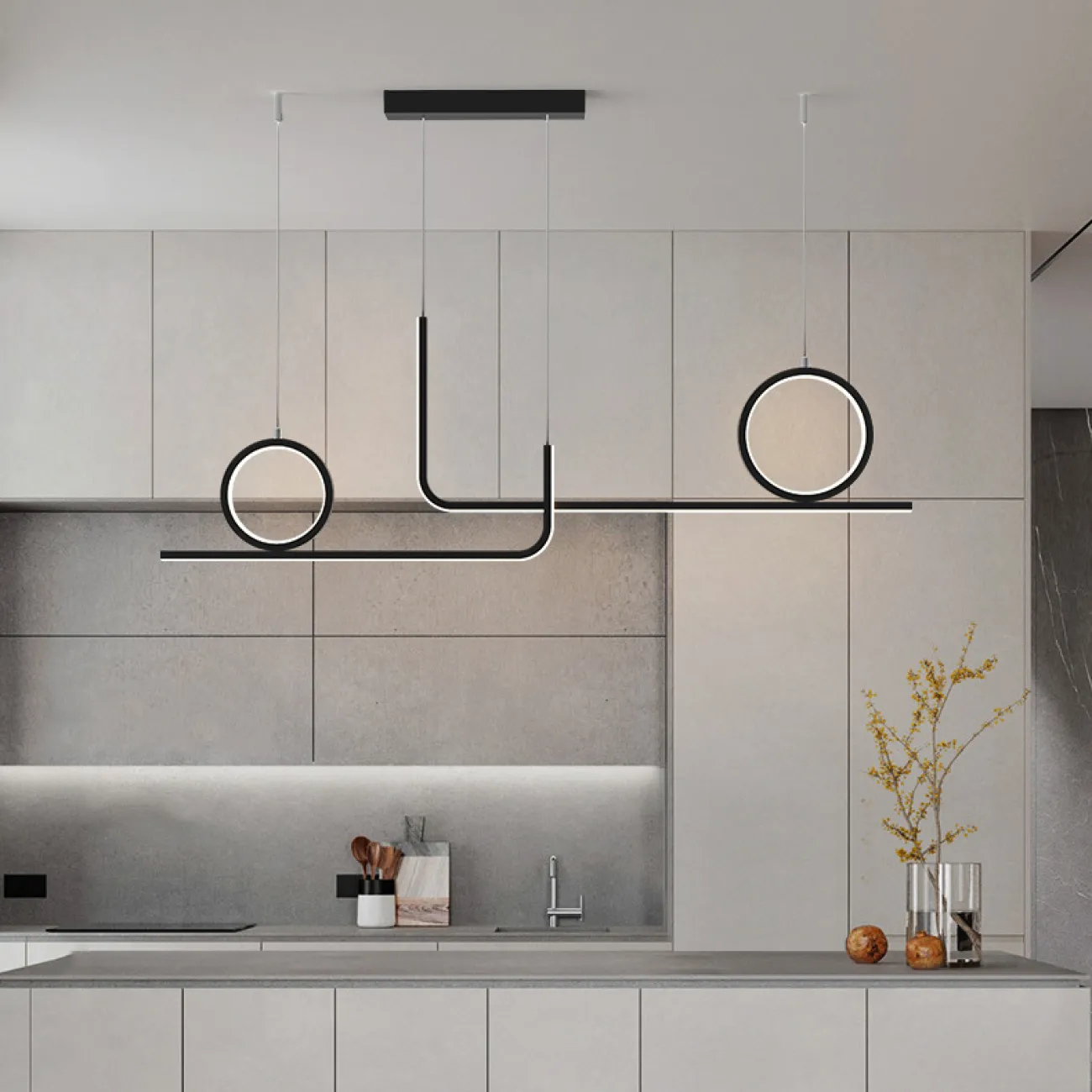 Подвесной светильник SIGRID L90 Brass от ImperiumLoft