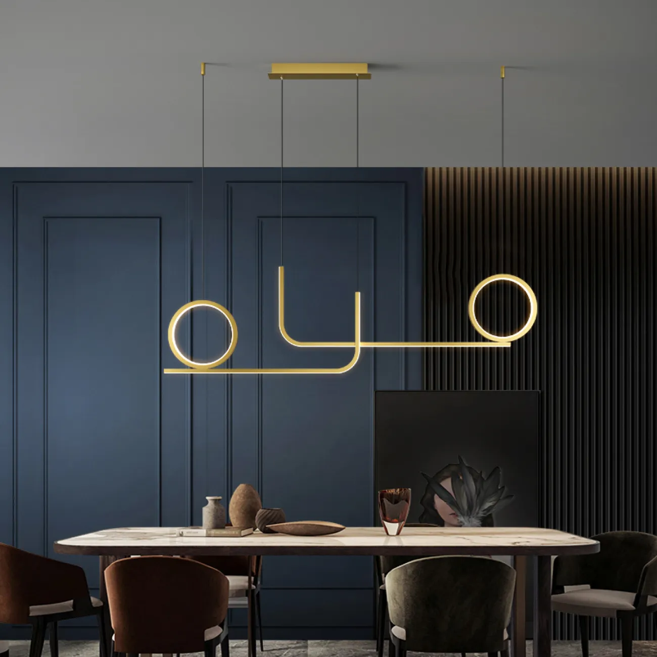 Подвесной светильник SIGRID L90 White от ImperiumLoft