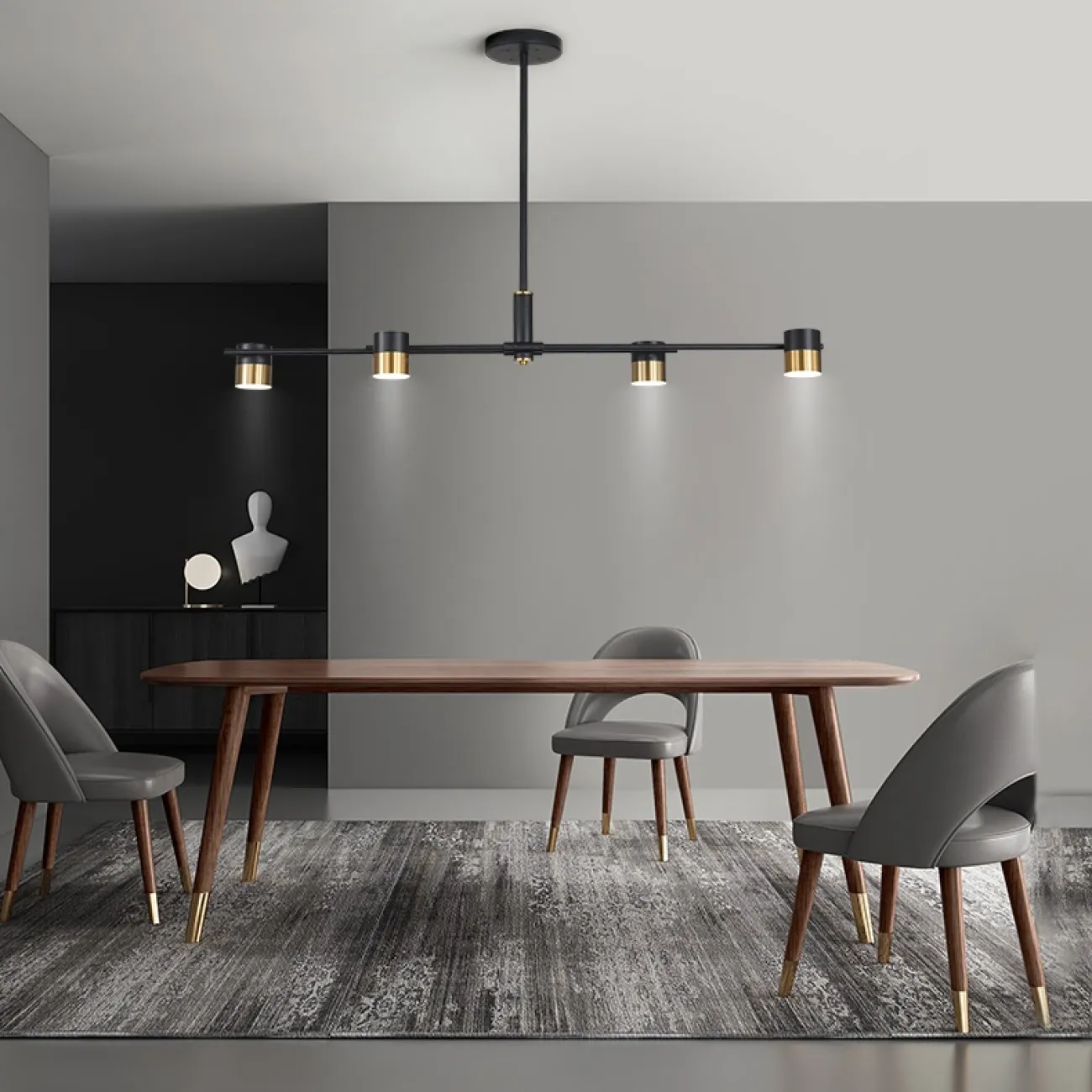 Реечный светодиодный светильник GITTAN от ImperiumLoft Реечный светодиодный светильник GITTAN от ImperiumLoft