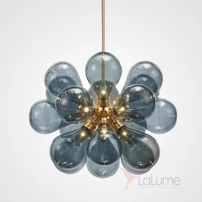 Потолочная люстра GRAPE MILK Blue от ImperiumLoft Потолочная люстра GRAPE MILK Blue от ImperiumLoft