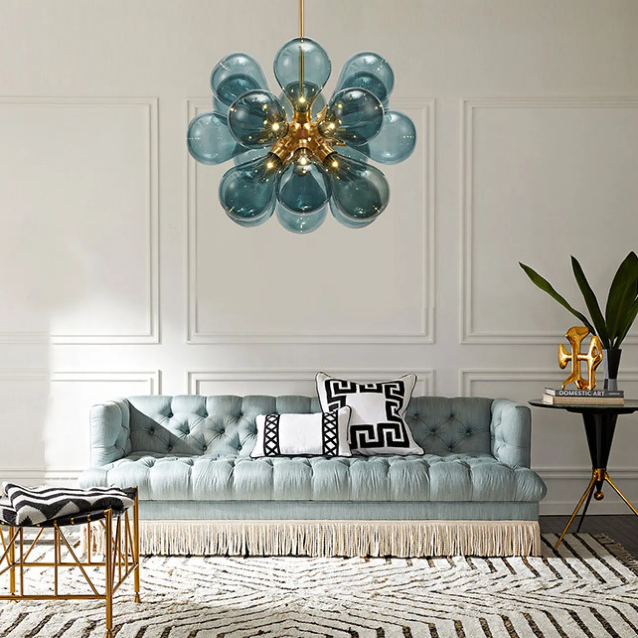 Потолочная люстра GRAPE MILK Pink от ImperiumLoft Потолочная люстра GRAPE MILK Pink от ImperiumLoft