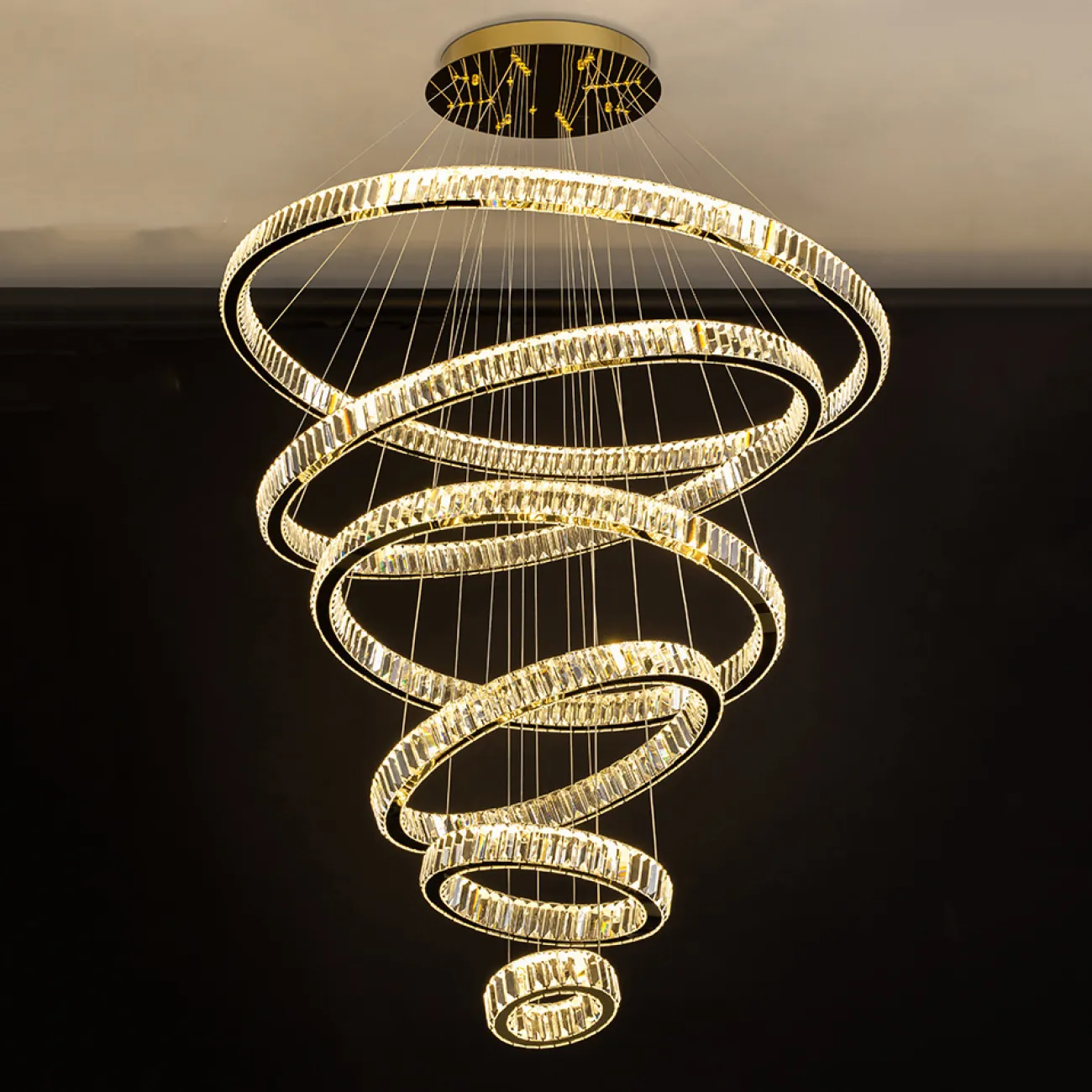 Подвесная люстра BERTOLDA CAS D20+40+60+80+100+120+140 от ImperiumLoft