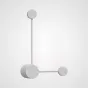 Бра Via Pin Wall Injection L41,5+29,5 White от ImperiumLoft