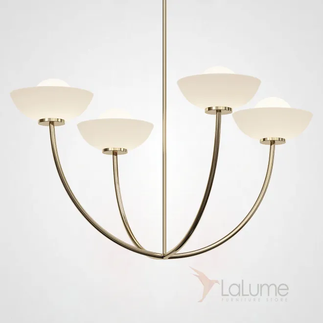 Потолочная люстра INELDA L4 Gold от ImperiumLoft Потолочная люстра INELDA L4 Gold от ImperiumLoft