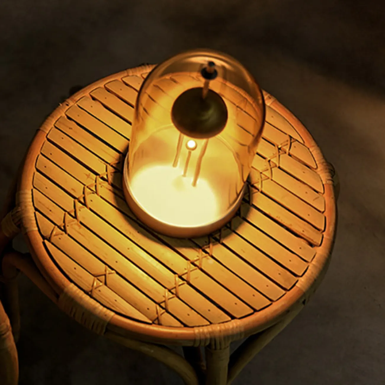 Настольная лампа SIVAN B Silver от ImperiumLoft