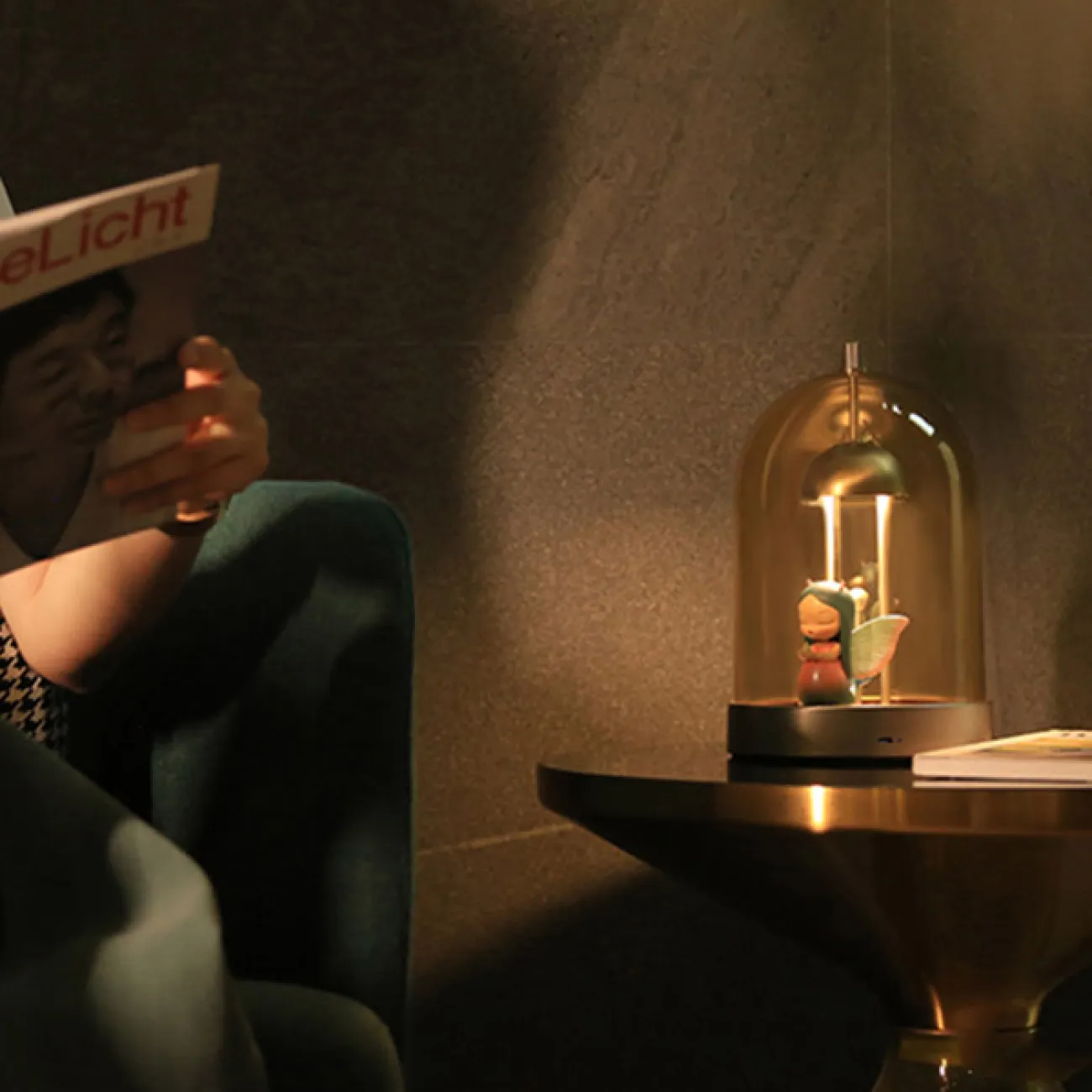 Настольная лампа SIVAN B Silver от ImperiumLoft