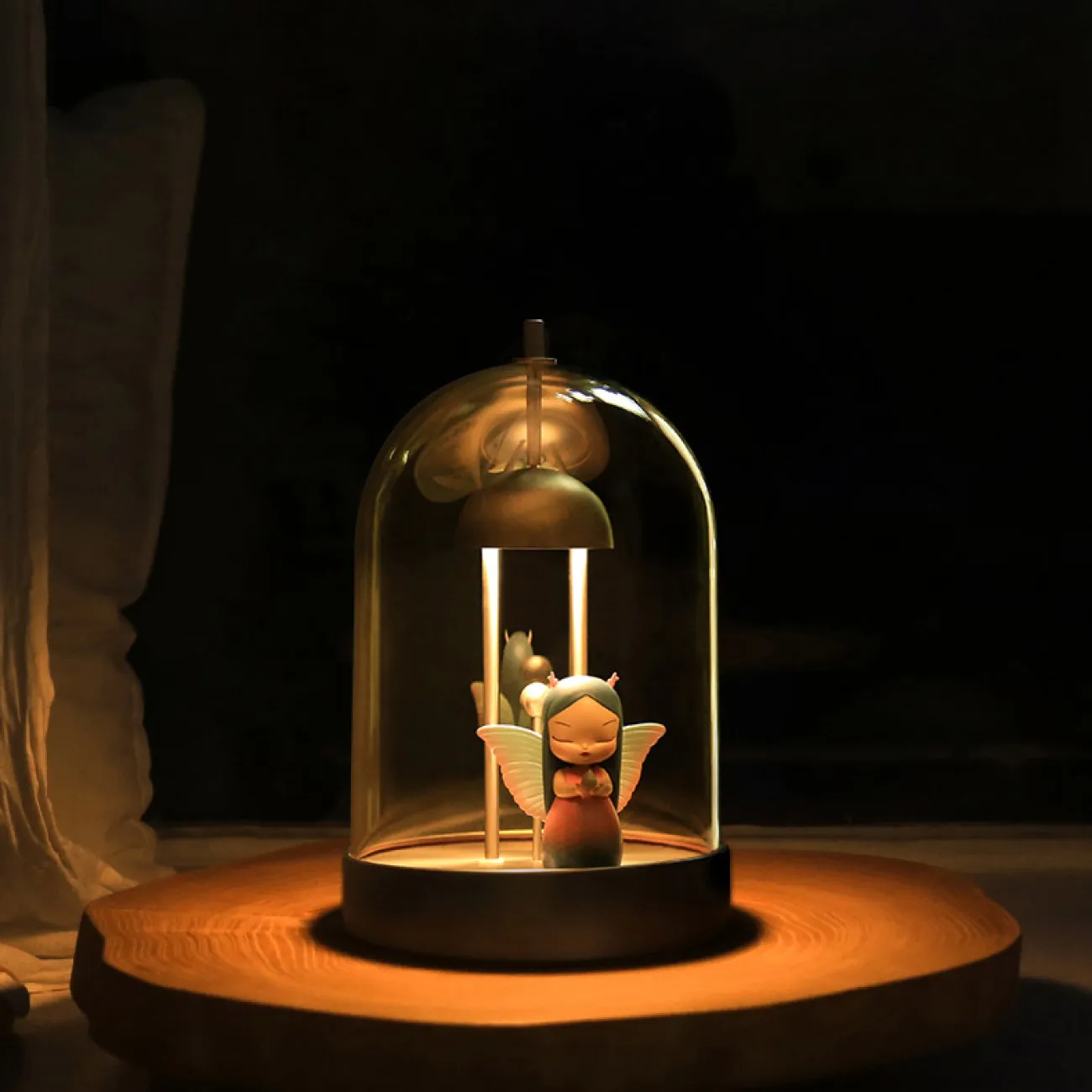 Настольная лампа SIVAN B Silver от ImperiumLoft