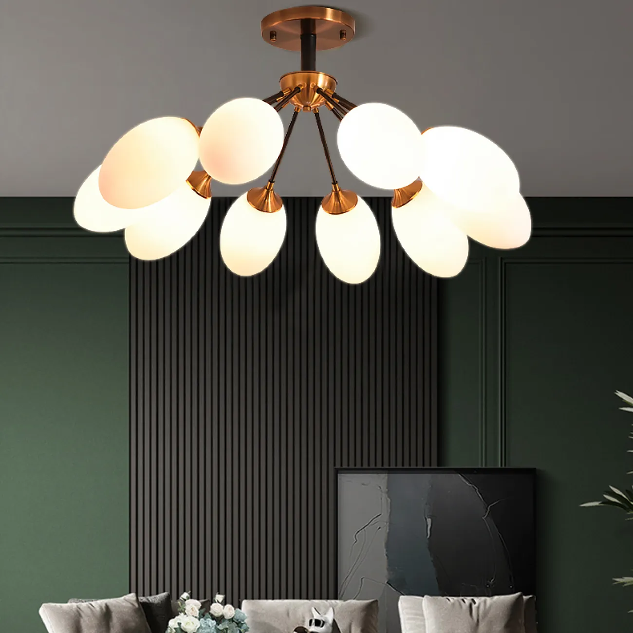 Потолочная люстра TILA D L10 от ImperiumLoft Потолочная люстра TILA D L10 от ImperiumLoft