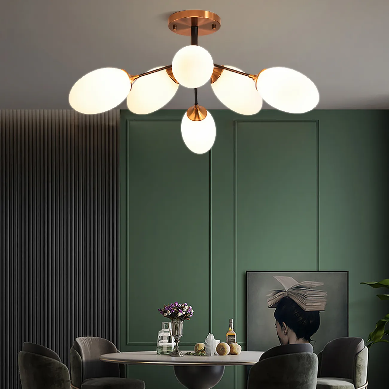 Потолочная люстра TILA L5 от ImperiumLoft