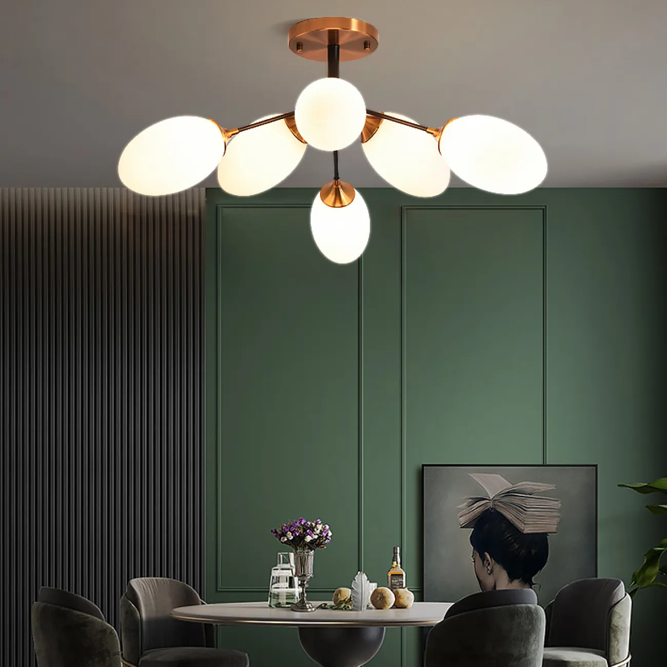 Потолочная люстра TILA D L10 от ImperiumLoft Потолочная люстра TILA D L10 от ImperiumLoft