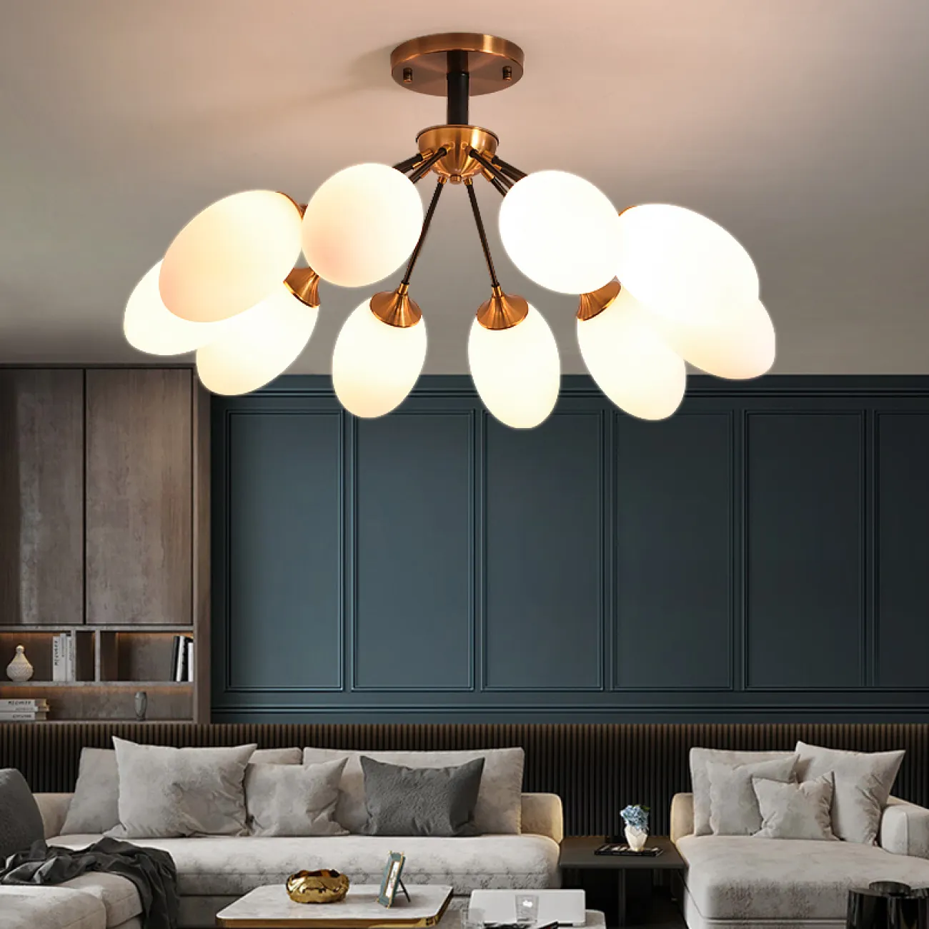 Потолочная люстра TILA D L10 от ImperiumLoft Потолочная люстра TILA D L10 от ImperiumLoft