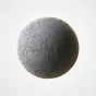 Серия настенных светодиодных светильников с круглыми рельефными плафонами из низкощелочной цементной смеси URAN B