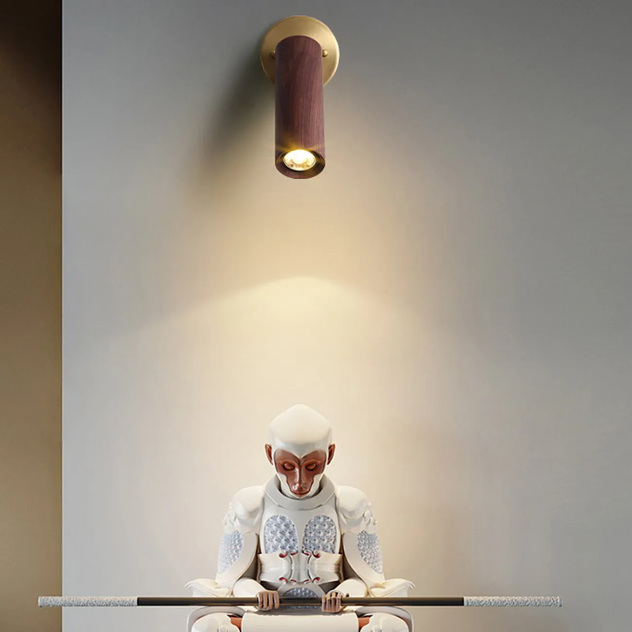 Настенный светильник RIMINI A Light brown от ImperiumLoft