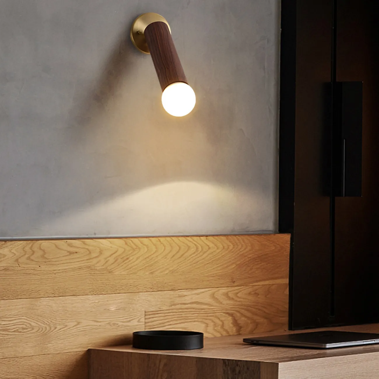 Настенный светильник RIMINI B Dark brown от ImperiumLoft Настенный светильник RIMINI B Dark brown от ImperiumLoft