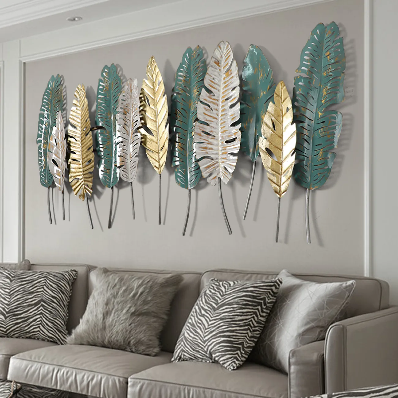 Настенный декор листья LaLume-KKK00141