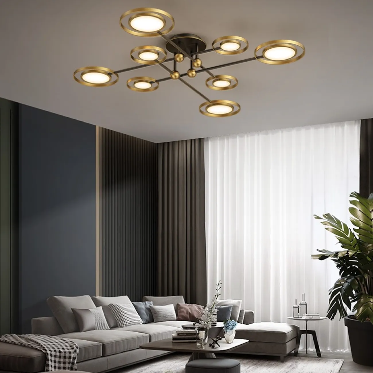 Потолочная люстра RISOR B D116 от ImperiumLoft