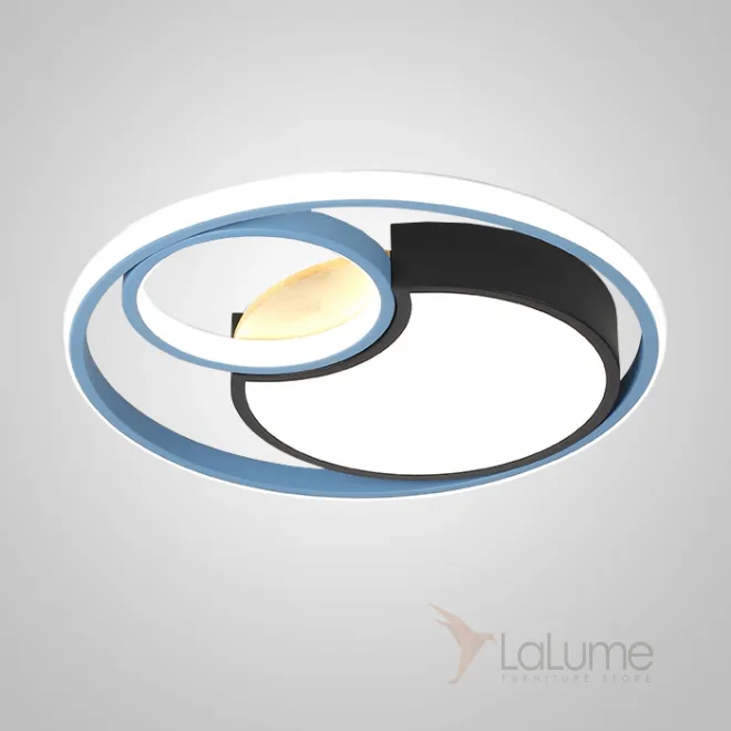 Серия потолочных светодиодных светильников в виде светящихся дисков с декором из светлого дерева LAUST D40 Blue Серия потолочных светодиодных светильников в виде светящихся дисков с декором из светлого дерева LAUST D40 Blue